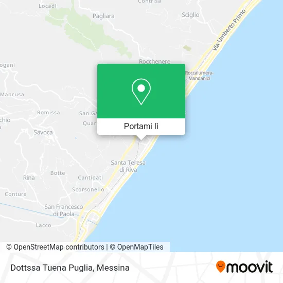 Mappa Dottssa Tuena Puglia