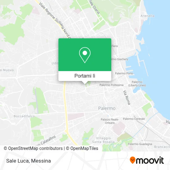 Mappa Sale Luca
