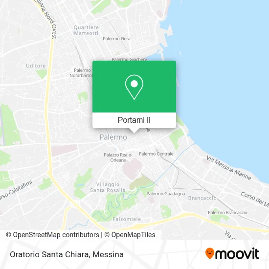 Mappa Oratorio Santa Chiara