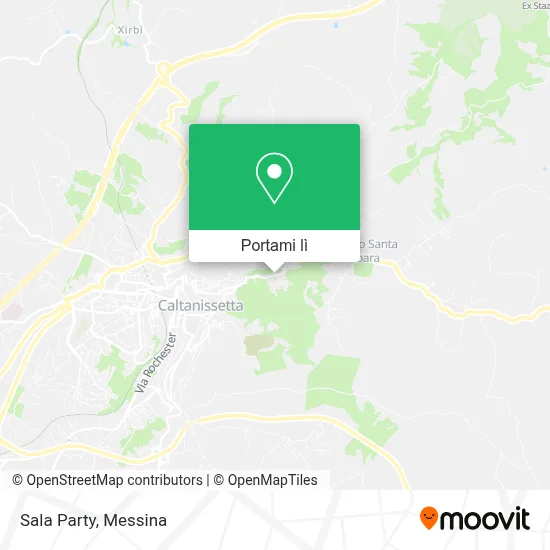 Mappa Sala Party