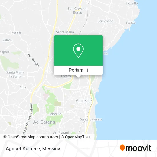 Mappa Agripet Acireale