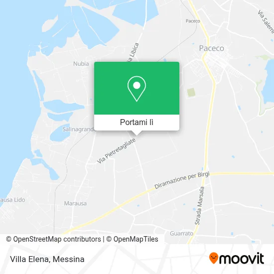 Mappa Villa Elena