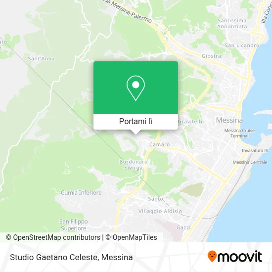 Mappa Studio Gaetano Celeste