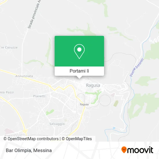 Mappa Bar Olimpia