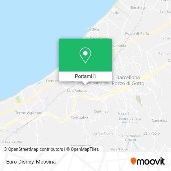 Mappa Euro Disney