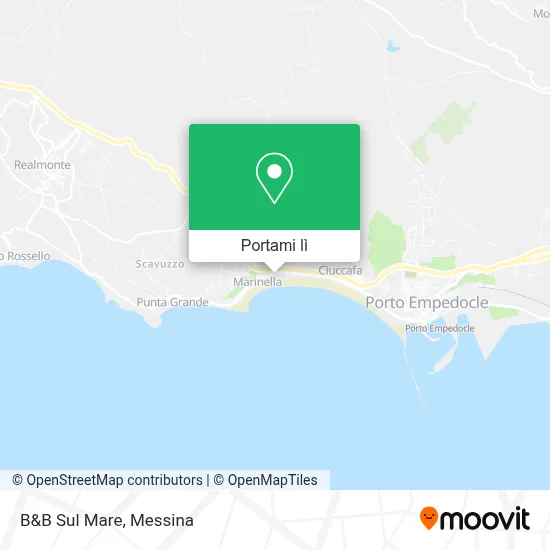 Mappa B&B Sul Mare