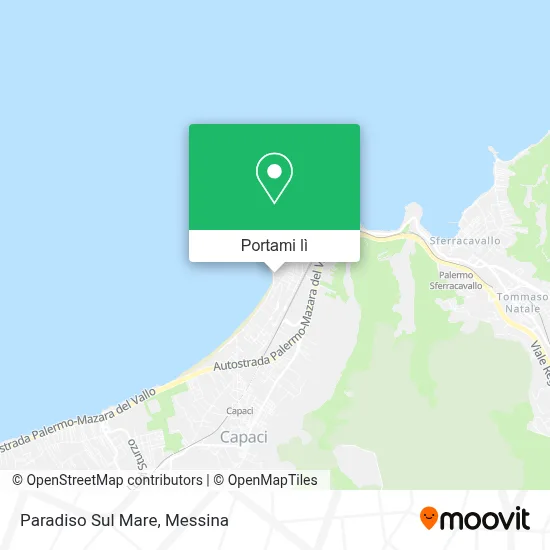 Mappa Paradiso Sul Mare