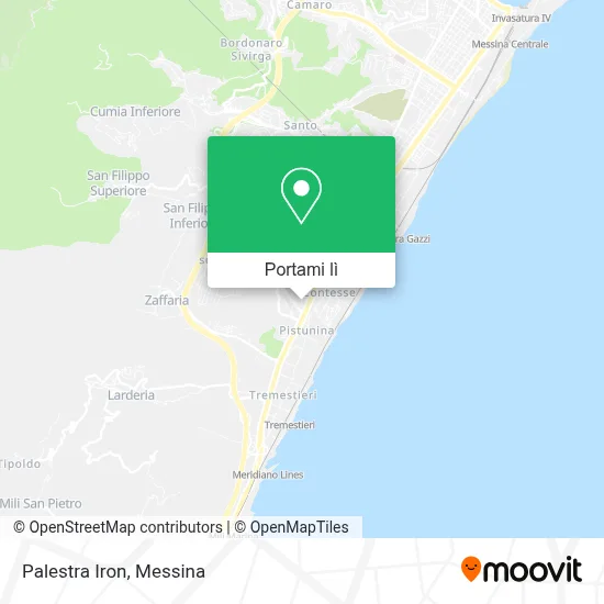 Mappa Palestra Iron