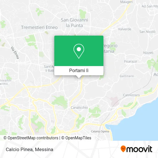 Mappa Calcio Pinea