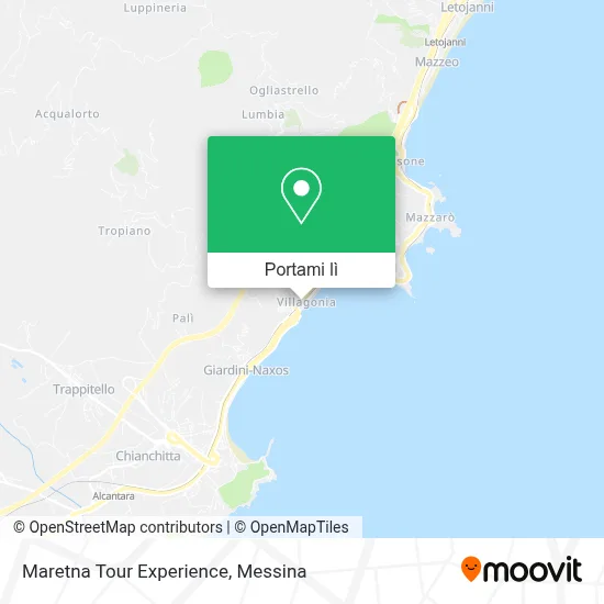 Mappa Maretna Tour Experience