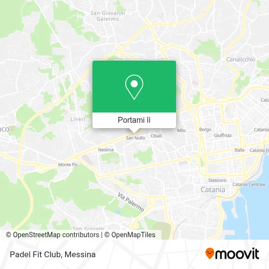 Mappa Padel Fit Club