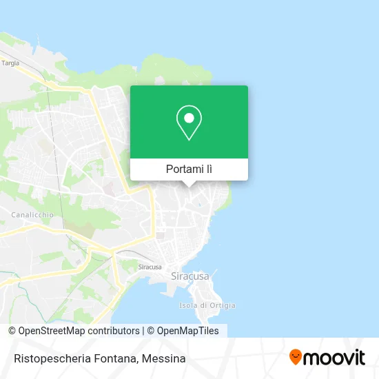 Mappa Ristopescheria Fontana