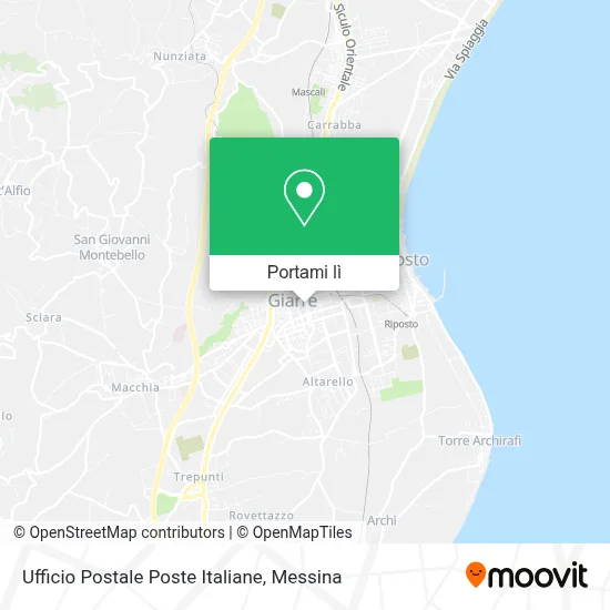 Mappa Ufficio Postale Poste Italiane