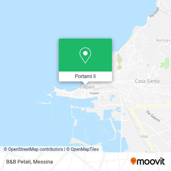 Mappa B&B Petali