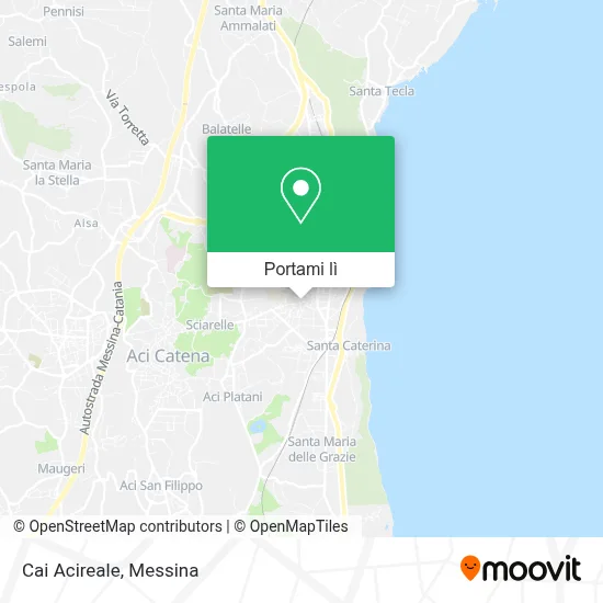 Mappa Cai Acireale