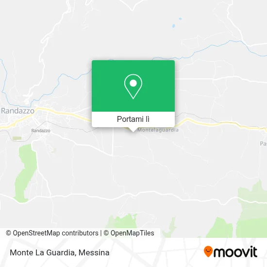 Mappa Monte La Guardia