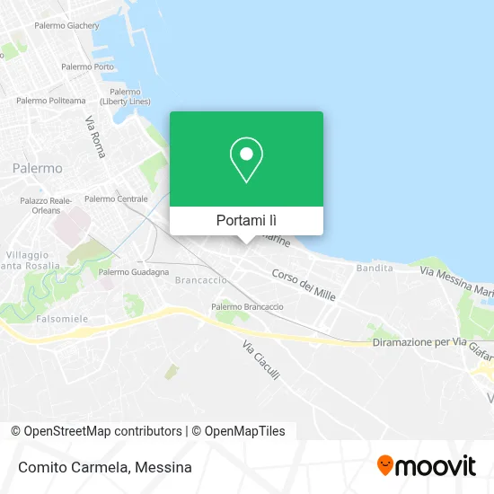 Mappa Comito Carmela