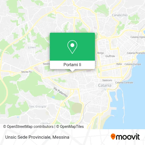 Mappa Unsic Sede Provinciale