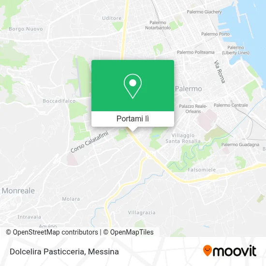 Mappa Dolcelira Pasticceria