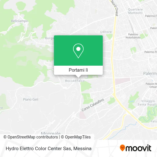 Mappa Hydro Elettro Color Center Sas