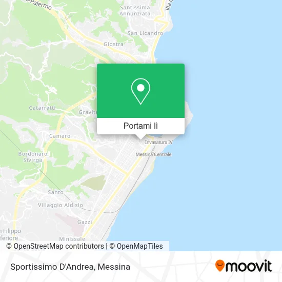 Mappa Sportissimo D'Andrea