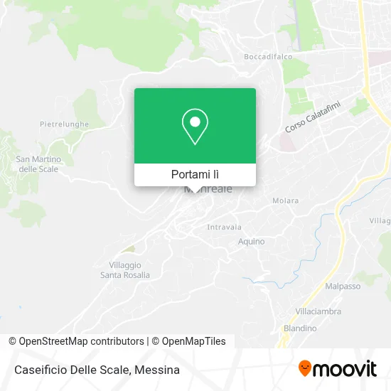 Mappa Caseificio Delle Scale