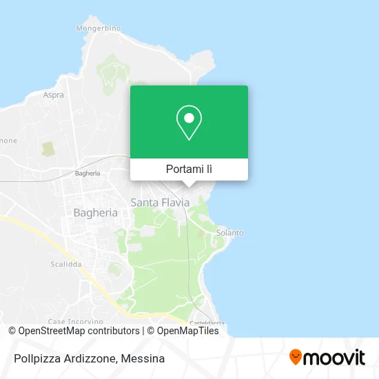 Mappa Pollpizza Ardizzone