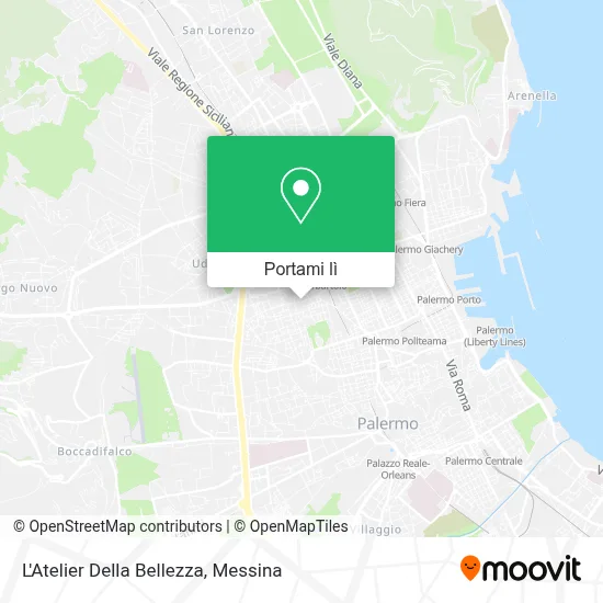 Mappa L'Atelier Della Bellezza