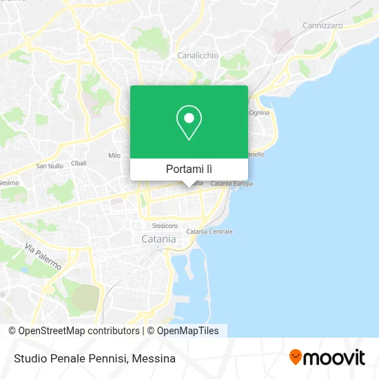 Mappa Studio Penale Pennisi