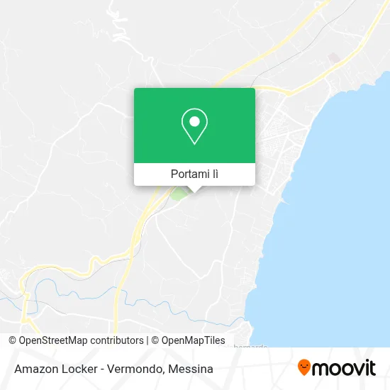 Mappa Amazon Locker - Vermondo