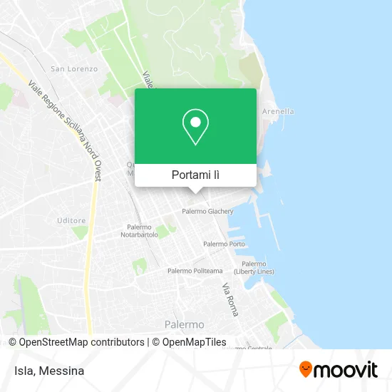 Mappa Isla