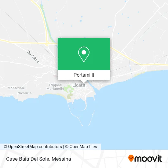 Mappa Case Baia Del Sole