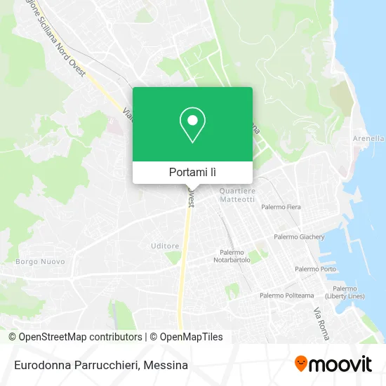 Mappa Eurodonna Parrucchieri