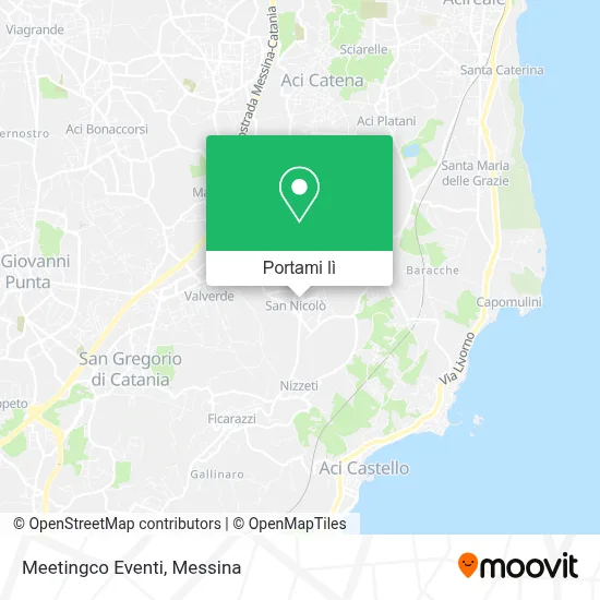 Mappa Meetingco Eventi