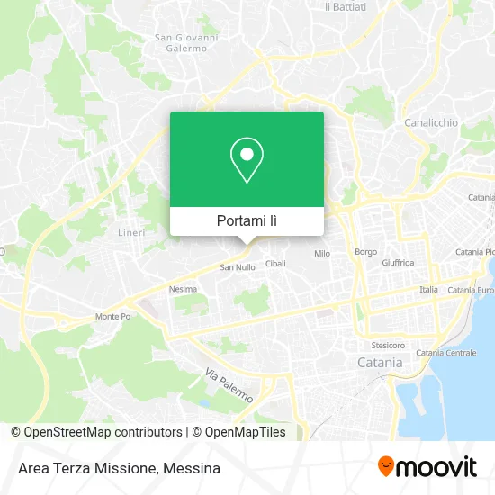Mappa Area Terza Missione