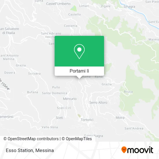 Mappa Esso Station