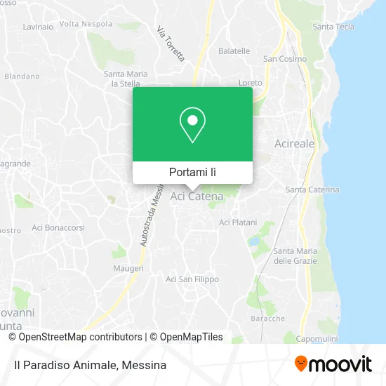 Mappa Il Paradiso Animale