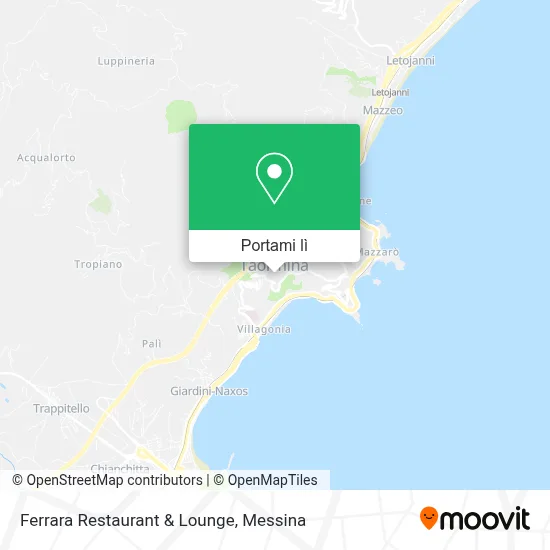 Mappa Ferrara Restaurant & Lounge