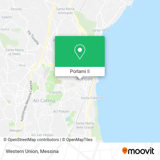 Mappa Western Union