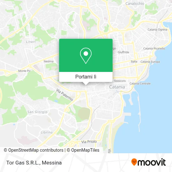 Mappa Tor Gas S.R.L.