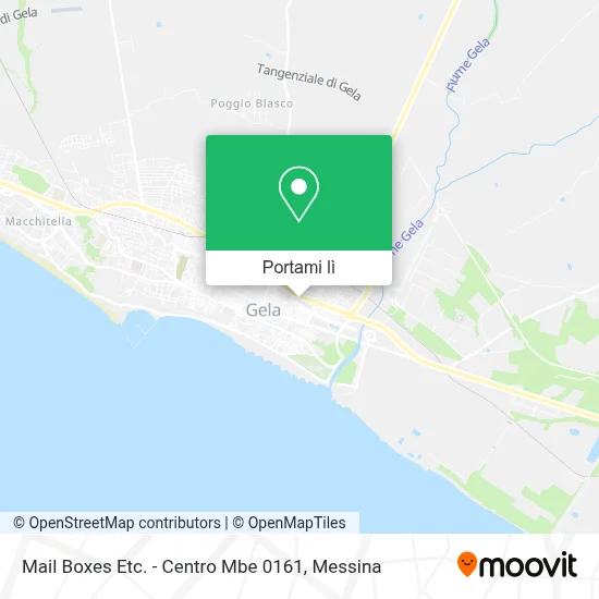 Mappa Mail Boxes Etc. - Centro Mbe 0161