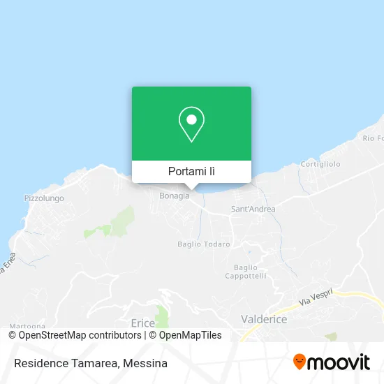 Mappa Residence Tamarea