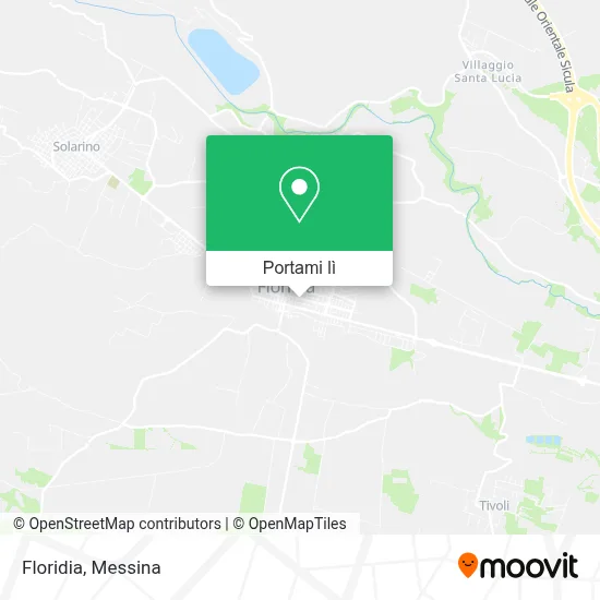Mappa Floridia