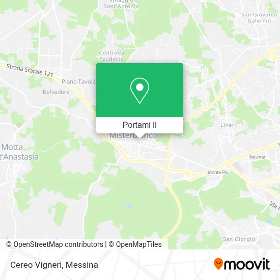 Mappa Cereo Vigneri