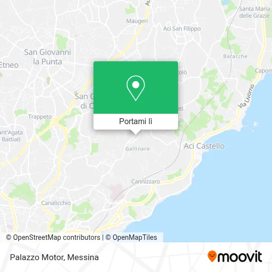 Mappa Palazzo Motor