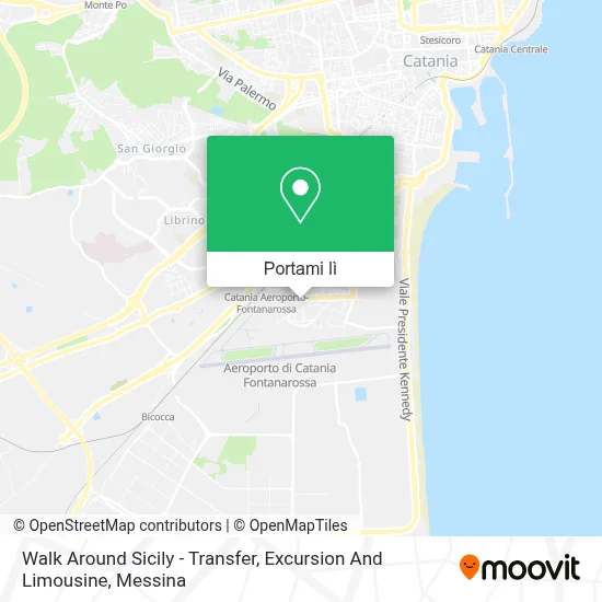 Mappa Walk Around Sicily - Transfer, Excursion And Limousine