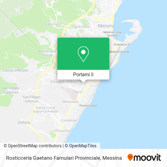 Mappa Rosticceria Gaetano Famulari Provinciale