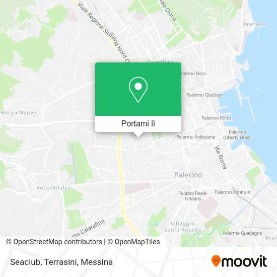 Mappa Seaclub, Terrasini