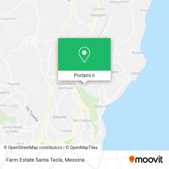 Mappa Farm Estate Santa Tecla