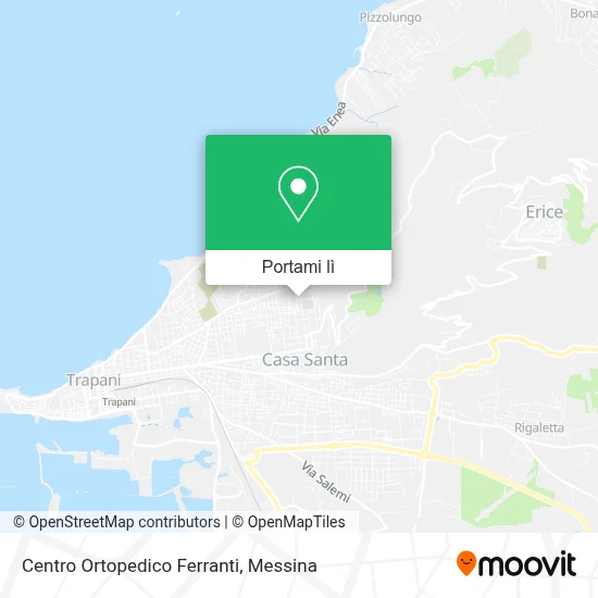Mappa Centro Ortopedico Ferranti